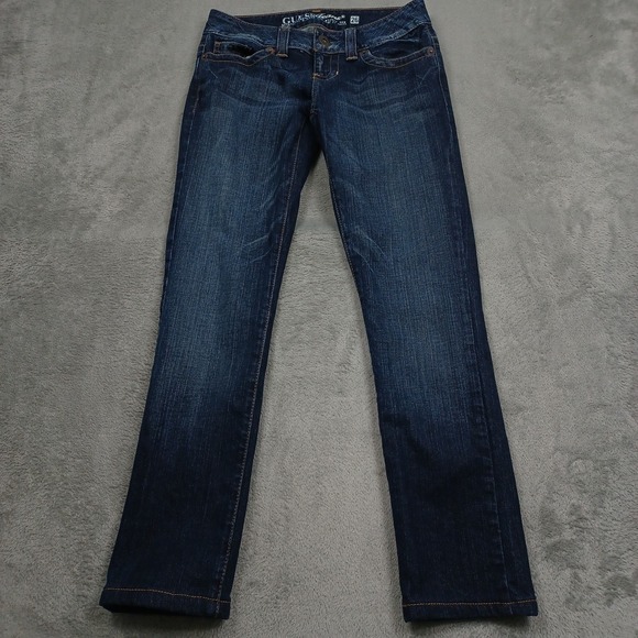 Guess Denim - Vintage Guess Jeans Womens 26 Blue Denim Low Rise Skinny Y2K Preppy